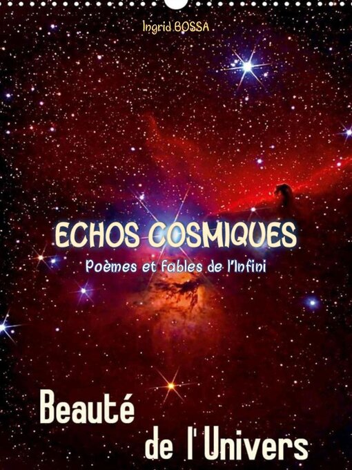 Title details for ÉCHOS COSMIQUES by Ingrid Bossa - Available